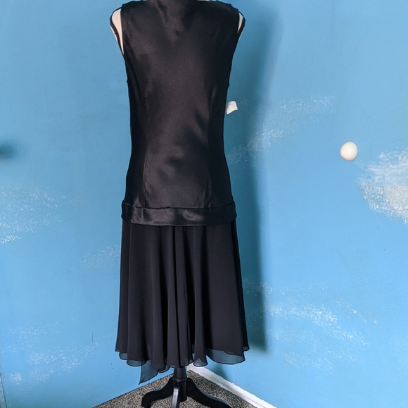 Vintage look Liz Claiborne black party dress - Picture 8 of 11